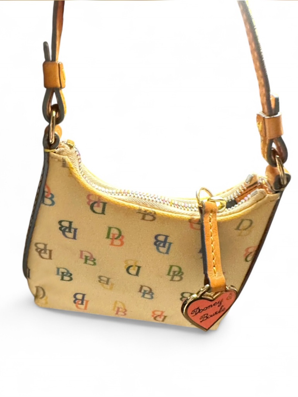 Dooney & Bourke Rainbow Monogram Bitsy Bag - Picture 4 of 14